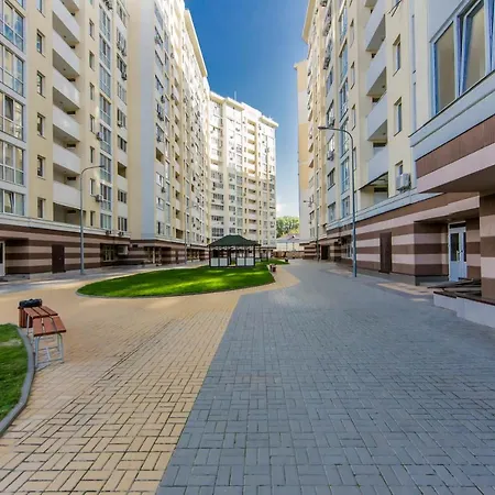 стильна в сучасному комплексі метро нивки Apartment